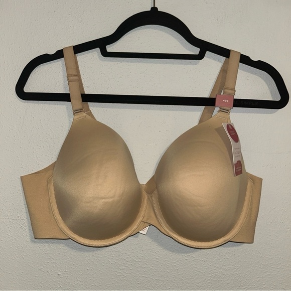 Cacique Tan Full Coverage Bra - Picture 1 of 3